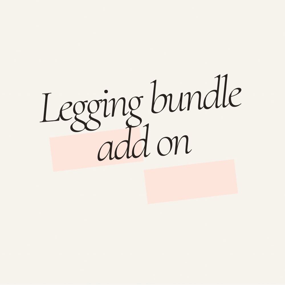 Add this if you want to bundle more than one pair